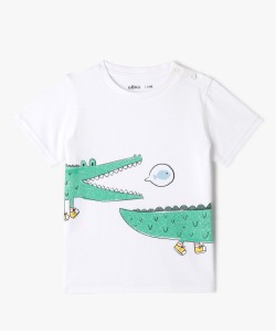 Tee-shirt à manches courtes à motifs animaux bébé garçon (lot de 3)